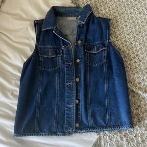 Denim vest